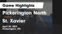 Pickerington North  vs St. Xavier  Game Highlights - April 20, 2024