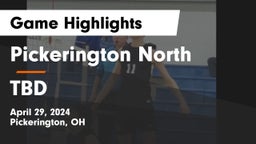Pickerington North  vs TBD Game Highlights - April 29, 2024