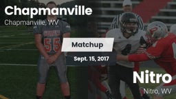 Matchup: Chapmanville vs. Nitro  2017