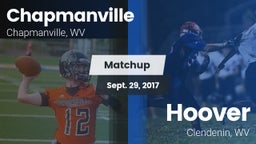 Matchup: Chapmanville vs. Hoover  2017