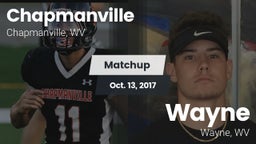 Matchup: Chapmanville vs. Wayne  2017
