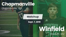 Matchup: Chapmanville vs. Winfield  2018