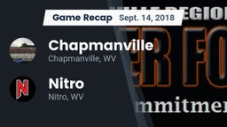 Recap: Chapmanville  vs. Nitro  2018
