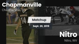 Matchup: Chapmanville vs. Nitro  2019