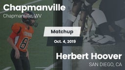 Matchup: Chapmanville vs. Herbert Hoover  2019