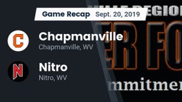 Recap: Chapmanville  vs. Nitro  2019