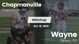 Matchup: Chapmanville vs. Wayne  2020