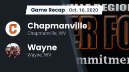Recap: Chapmanville  vs. Wayne  2020