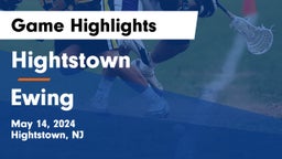 Hightstown  vs Ewing  Game Highlights - May 14, 2024