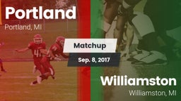 Matchup: Portland vs. Williamston  2017