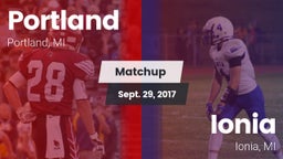 Matchup: Portland vs. Ionia  2017