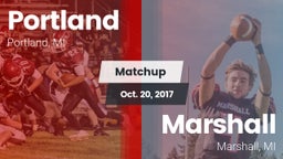 Matchup: Portland vs. Marshall  2017