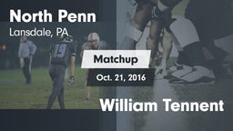 Matchup: North Penn vs. William Tennent  2016