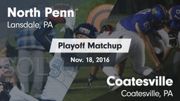 Matchup: North Penn vs. Coatesville  2016