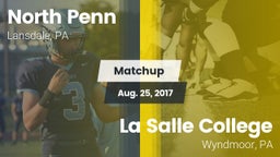 Matchup: North Penn vs. La Salle College  2017