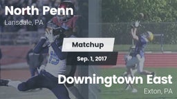 Matchup: North Penn vs. Downingtown East  2017