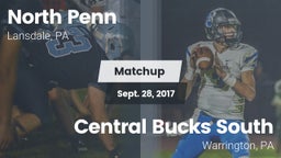 Matchup: North Penn vs. Central Bucks South  2017