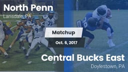 Matchup: North Penn vs. Central Bucks East  2017