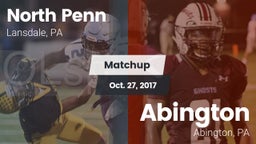 Matchup: North Penn vs. Abington  2017
