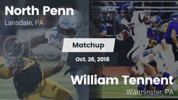 Matchup: North Penn vs. William Tennent  2018
