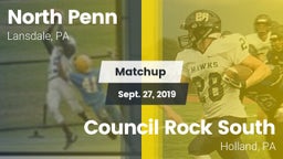 Matchup: North Penn vs. Council Rock South  2019