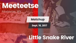 Matchup: Meeteetse vs. Little Snake River 2017