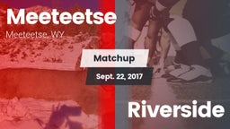 Matchup: Meeteetse vs. Riverside 2017