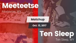 Matchup: Meeteetse vs. Ten Sleep  2017