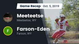 Recap: Meeteetse  vs. Farson-Eden  2019
