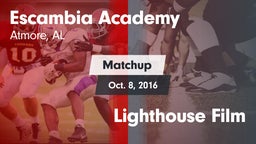 Matchup: Escambia Academy vs. Lighthouse Film 2016