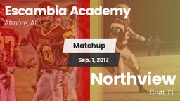Matchup: Escambia Academy vs. Northview  2017