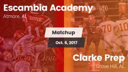 Matchup: Escambia Academy vs. Clarke Prep  2017