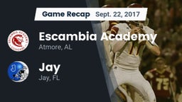 Recap: Escambia Academy  vs. Jay  2017