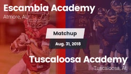 Matchup: Escambia Academy vs. Tuscaloosa Academy  2018