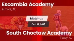 Matchup: Escambia Academy vs. South Choctaw Academy  2018