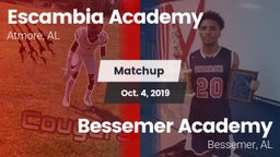 Matchup: Escambia Academy vs. Bessemer Academy  2019