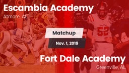 Matchup: Escambia Academy vs. Fort Dale Academy  2019