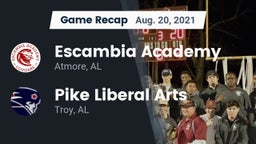 Recap: Escambia Academy  vs. Pike Liberal Arts  2021