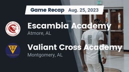 Recap: Escambia Academy  vs. Valiant Cross Academy 2023