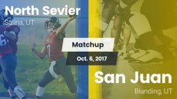 Matchup: North Sevier vs. San Juan  2017