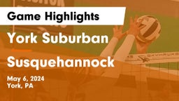 York Suburban  vs Susquehannock  Game Highlights - May 6, 2024