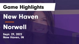 New Haven  vs Norwell  Game Highlights - Sept. 29, 2022
