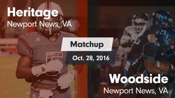 Matchup: Heritage vs. Woodside  2016