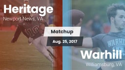 Matchup: Heritage vs. Warhill  2017