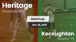 Matchup: Heritage vs. Kecoughtan  2019