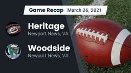 Recap: Heritage  vs. Woodside  2021
