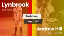 Matchup: Lynbrook vs. Andrew Hill  2017