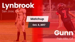 Matchup: Lynbrook vs. Gunn  2017