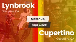 Matchup: Lynbrook vs. Cupertino  2018