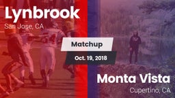 Matchup: Lynbrook vs. Monta Vista  2018